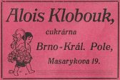 Cukrárna Klobouk,1934
